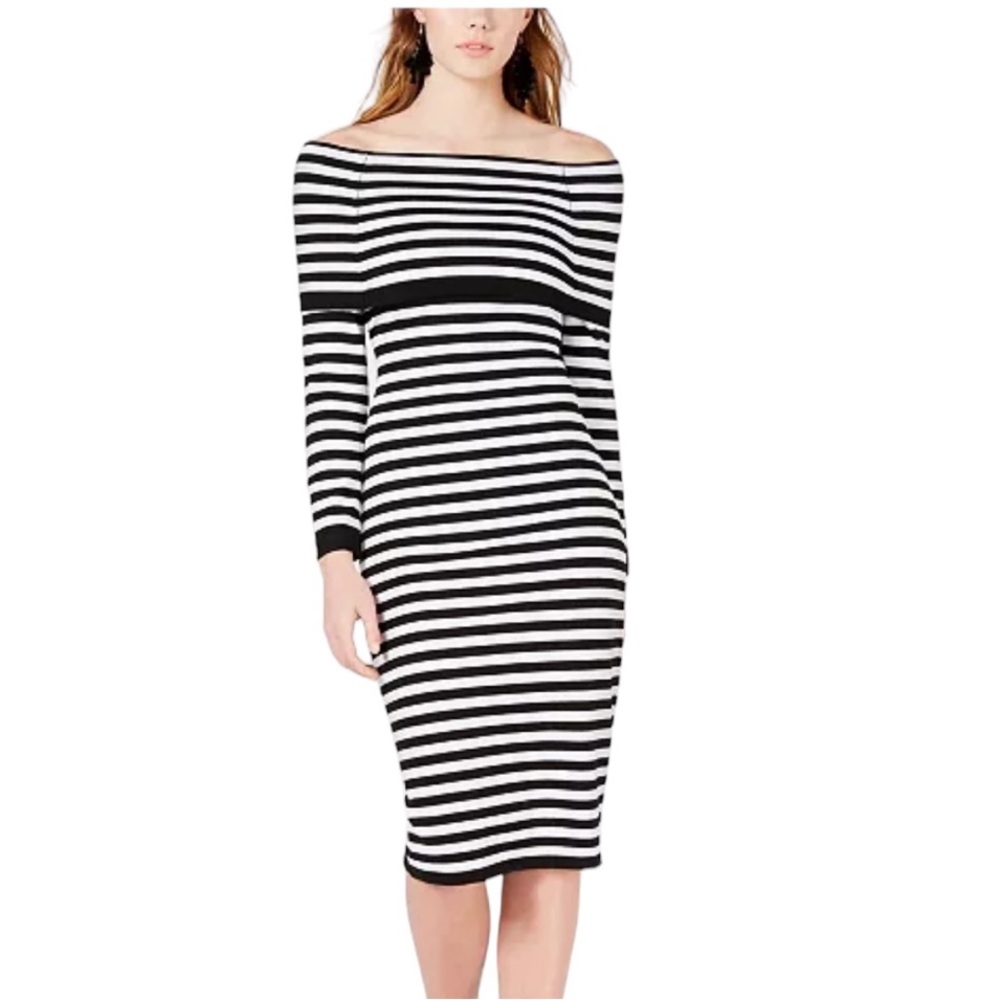 XOXO Cowl Neck Bodycon Sweater
